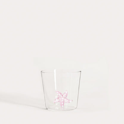ARTEZA Glass with Pink Starfish 0.3L