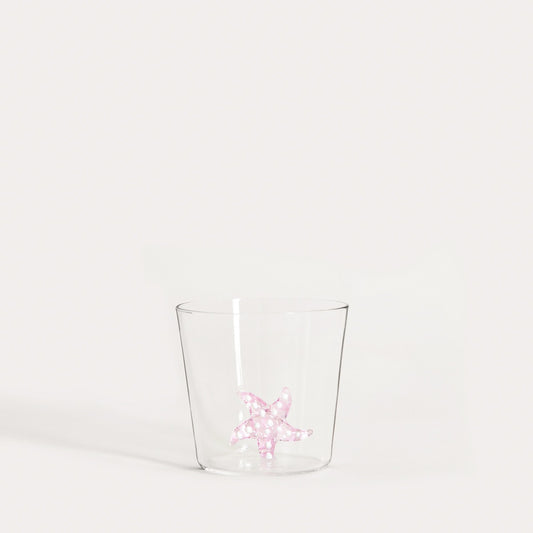 ARTEZA Glass with Pink Starfish 0.3L