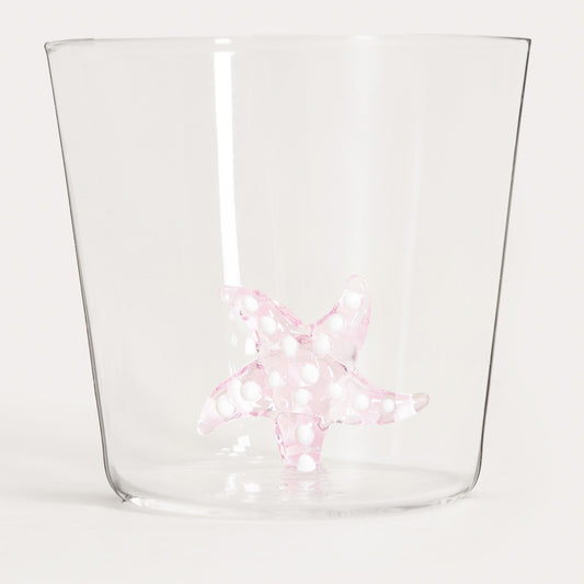 ARTEZA Glass with Pink Starfish 0.3L