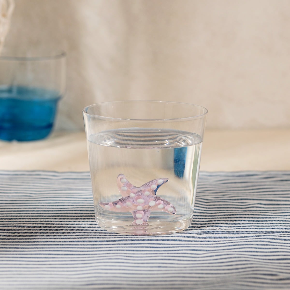 ARTEZA Glass with Pink Starfish 0.3L