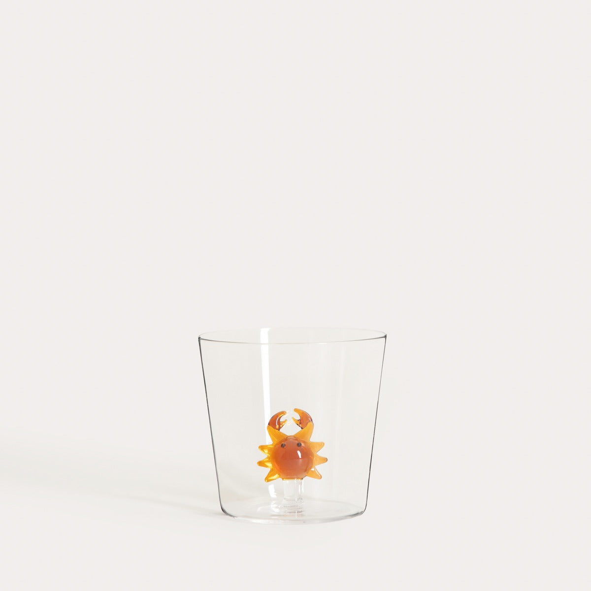 ARTEZA Glass Mug with Crab Motif 0.3L