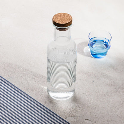 PICARO Olive Oil Bottle with Pepper - 0.4L Glass Dispenser