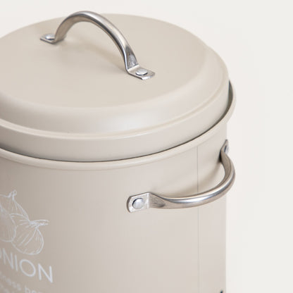 FLORA Metal Container for Onions 17x20x15 cm