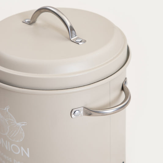FLORA Metal Container for Onions 17x20x15 cm