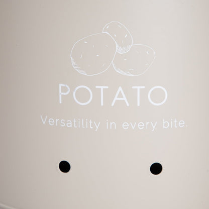 FLORA Potato Bin Metal Container 27x22x23cm