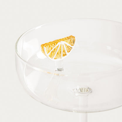 LIMON Glass with Lemon Inside 0.3L