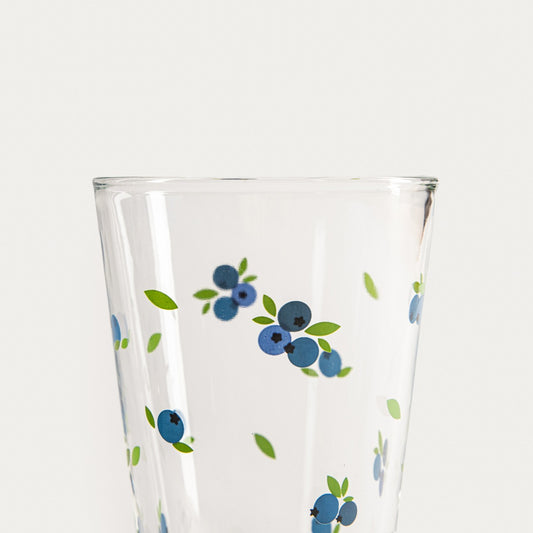 Glass set TOKEN SUMMER with blueberries 3 sztuki 0,3 l