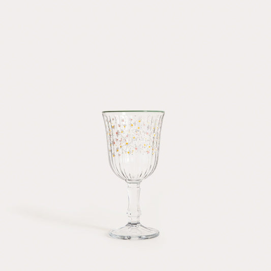 Gardino Flowers Small Floral Glass Mug 0.18L