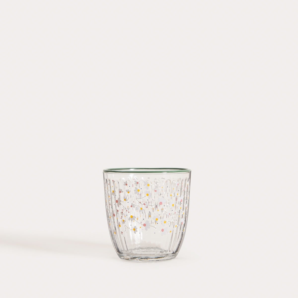 Gardino Flowers Glass Mug with Small Floral Pattern 0.25L