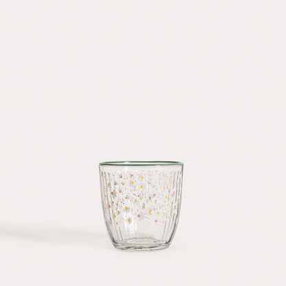 Gardino Flowers Glass Mug with Small Floral Pattern 0.25L