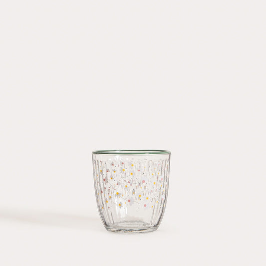 Gardino Flowers Glass Mug with Small Floral Pattern 0.25L