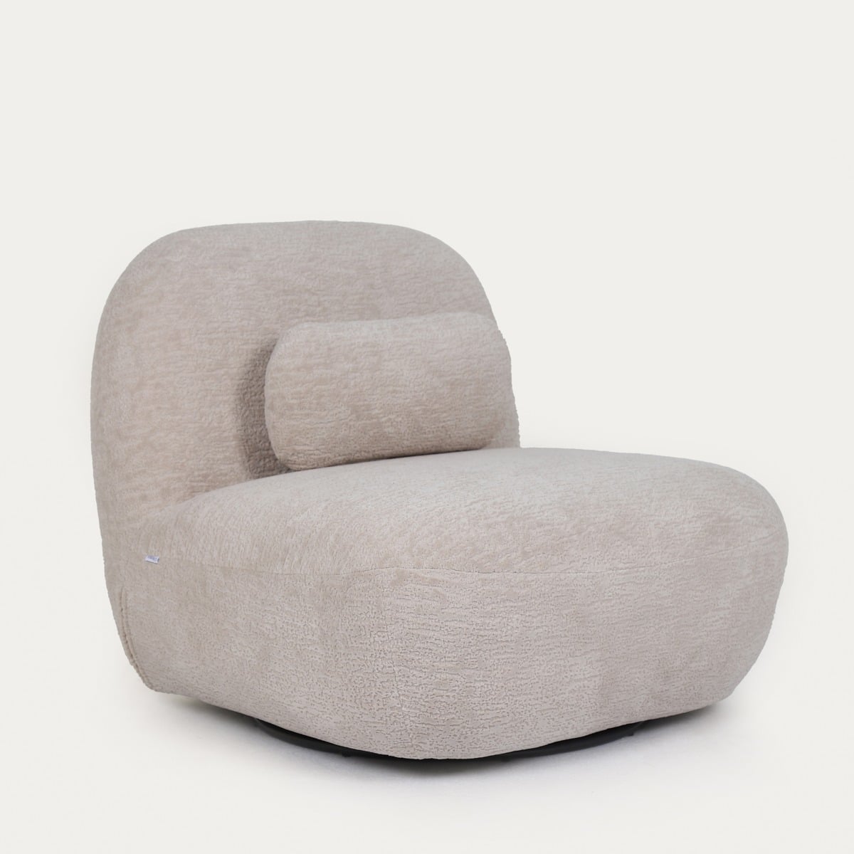NORDVIK Swivel Armchair Beige