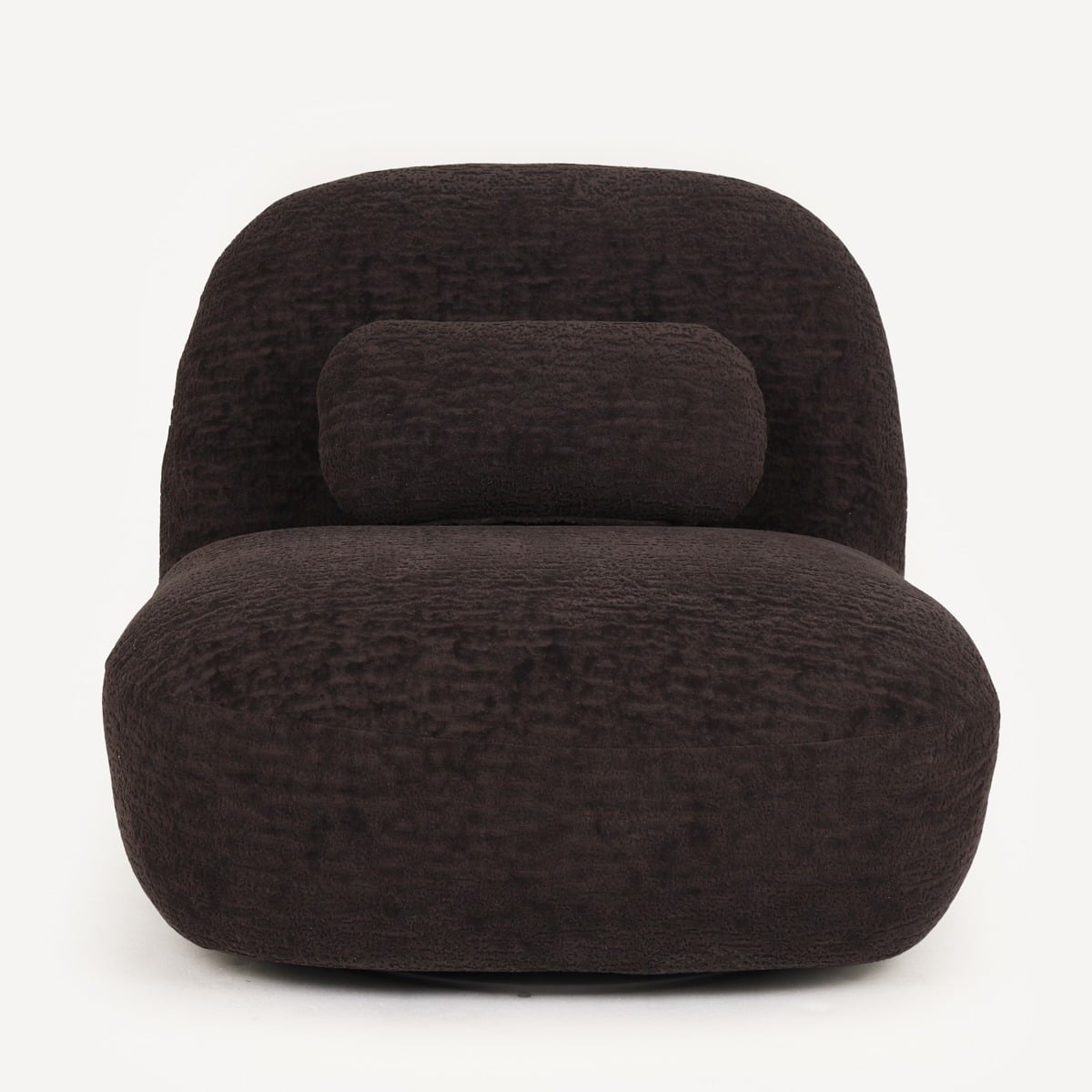 NORDVIK Swivel Armchair Chocolate