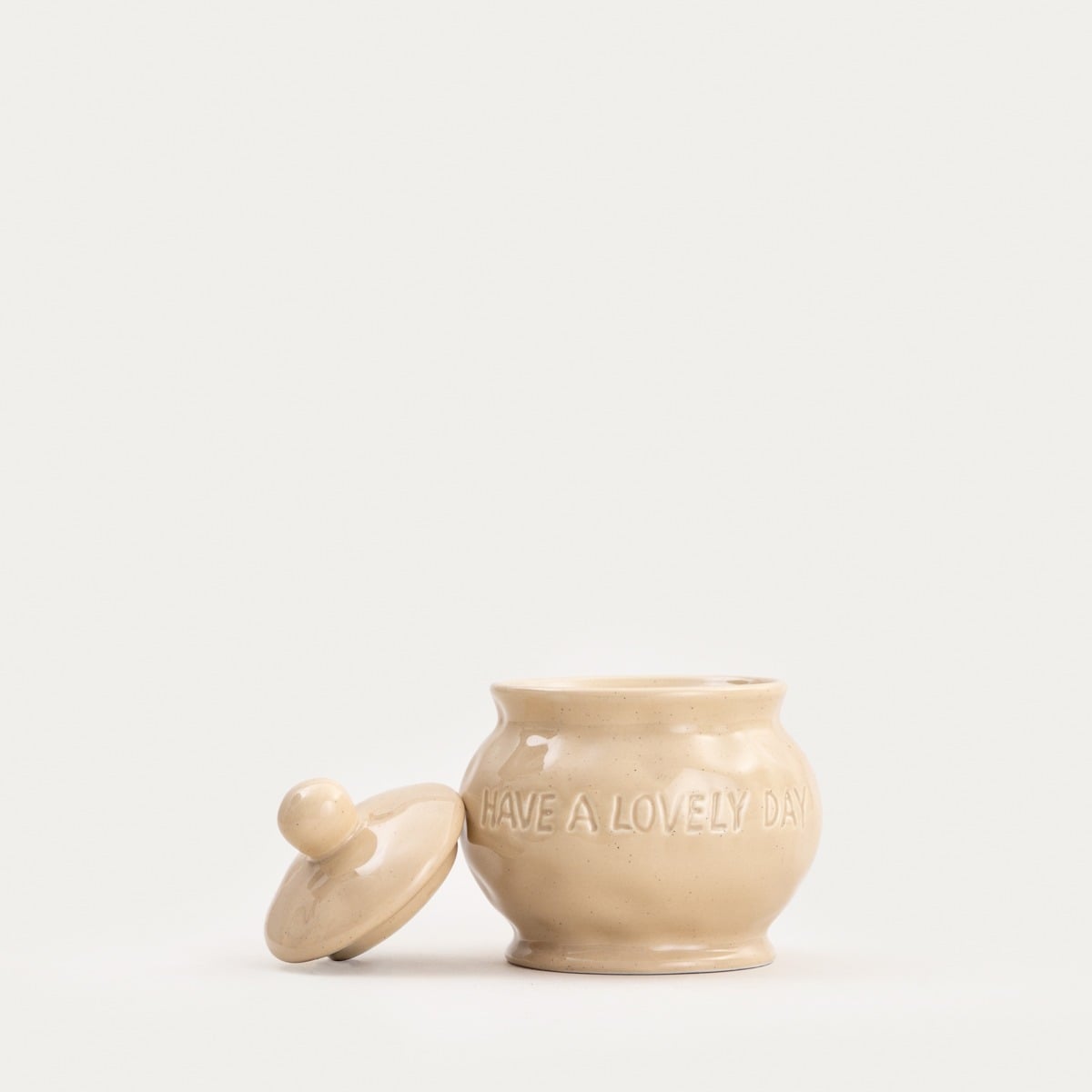 Sugar Bowl ISERNIA Beige