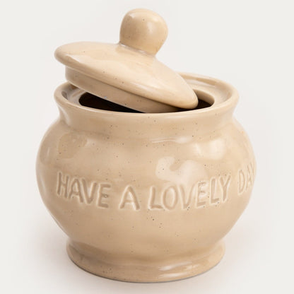 Sugar Bowl ISERNIA Beige