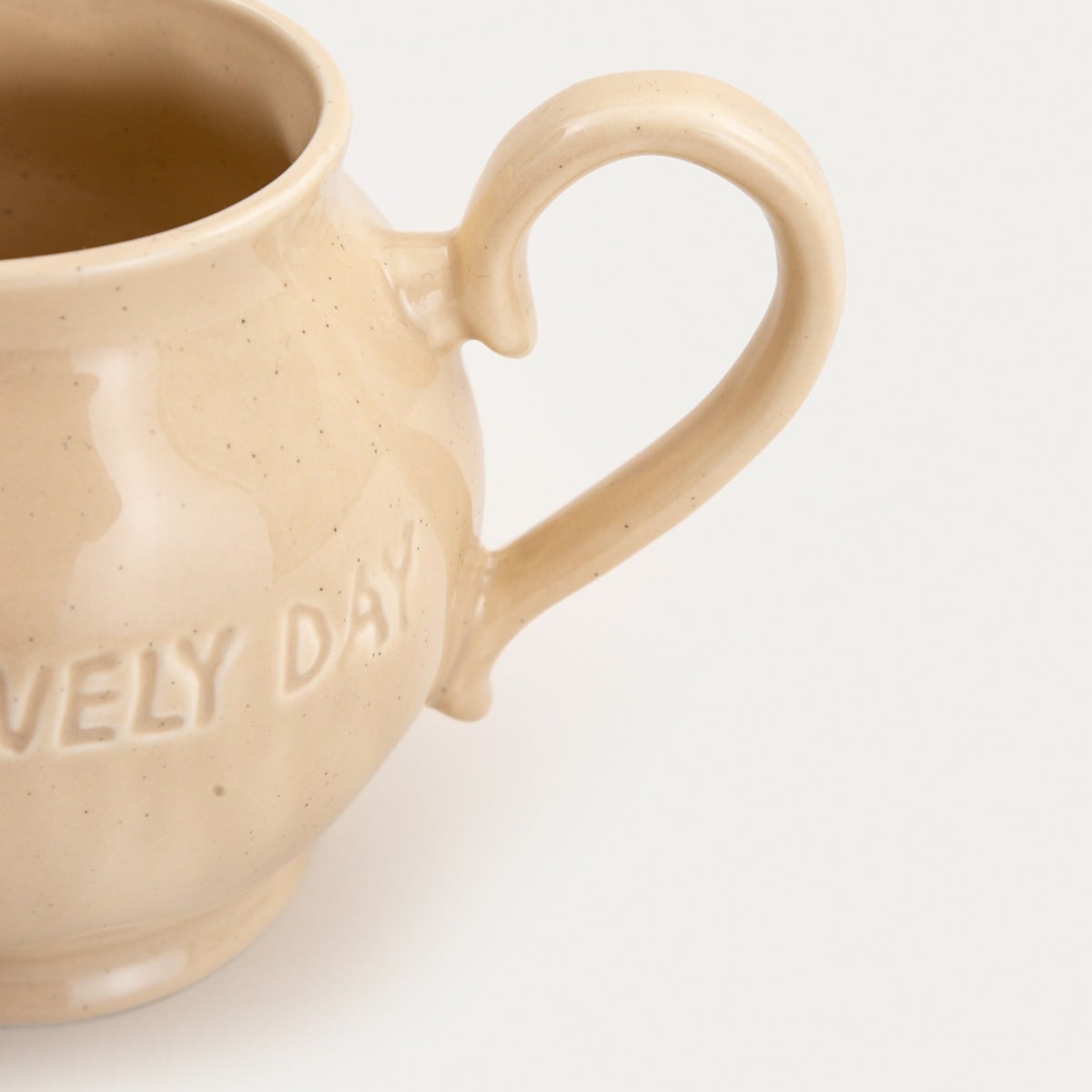 ISERNIA Beige Creamer 0.3L Porcelain Milk & Sauce Server