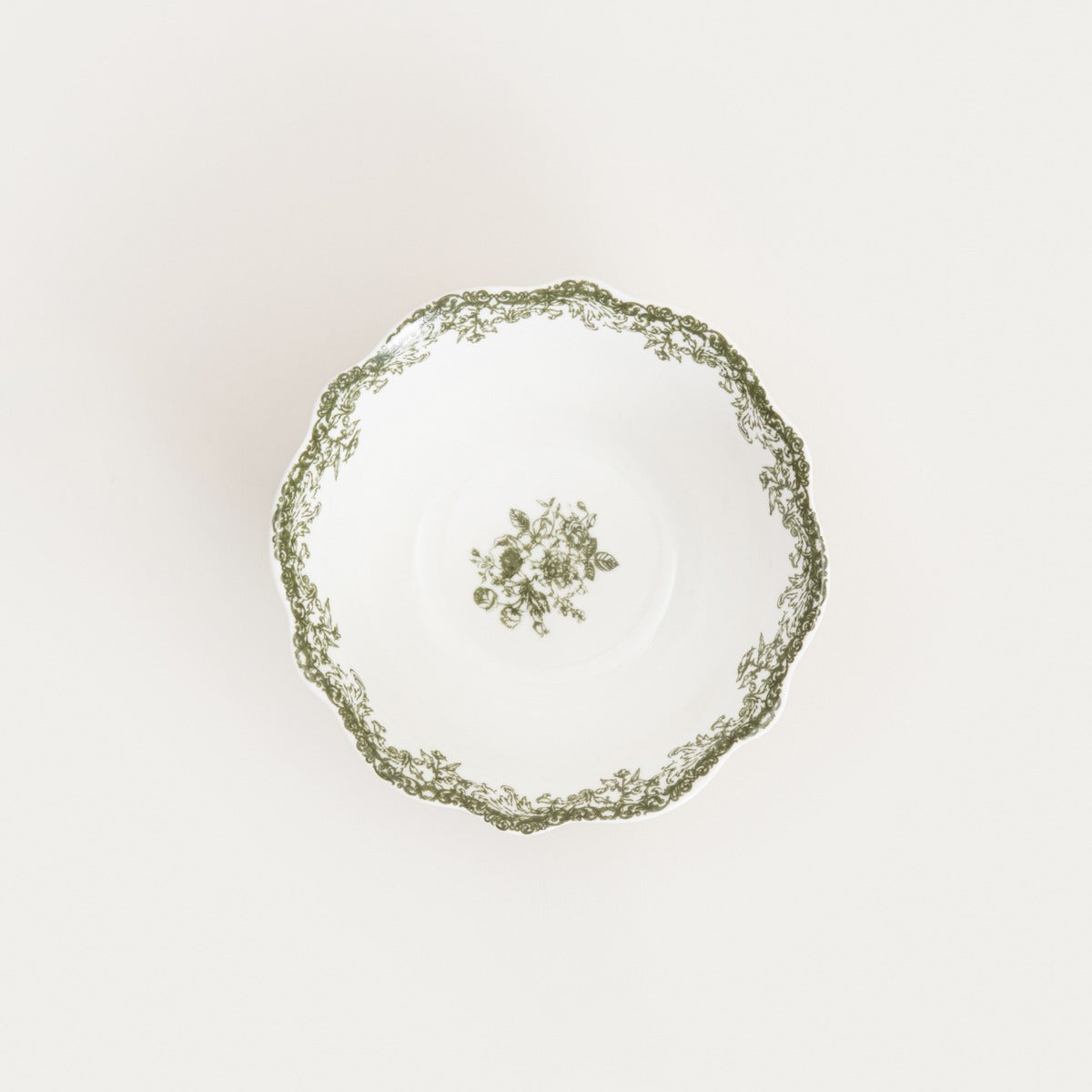 Lourry Green Ceramic Bowl 14 cm Porcelain