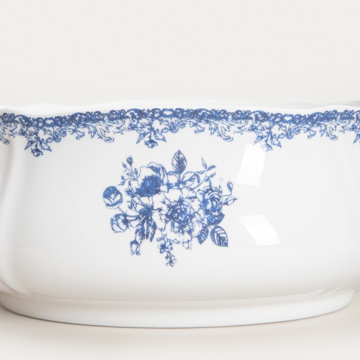 LOURRY Dark Blue Porcelain Vase 3L