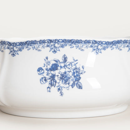 LOURRY Dark Blue Porcelain Vase 3L