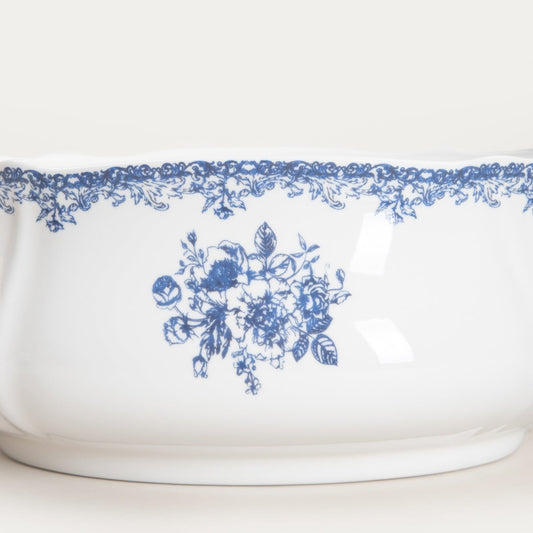 LOURRY Dark Blue Porcelain Vase 3L