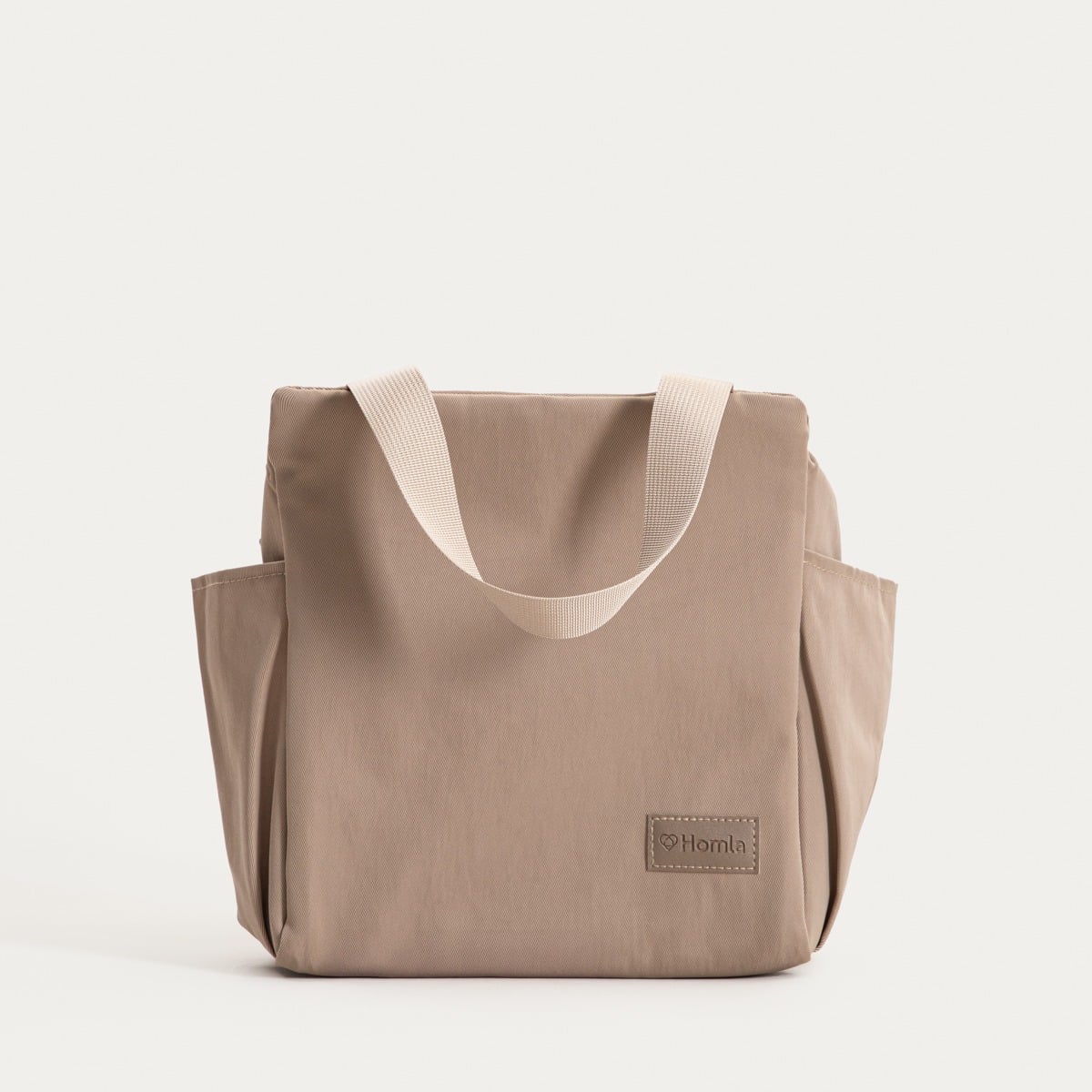CHUBAG Beige Lunch Bag with Thermal Insulation 25x13x25 cm