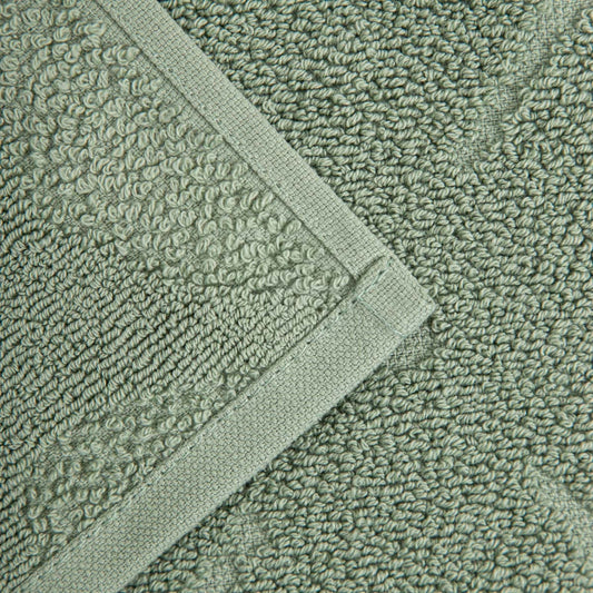 FLORES Pistachio Jacquard Cotton Towel 100x150 cm