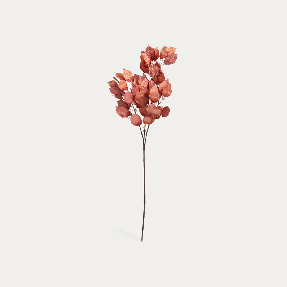 Artificial branch VERDEA with red leaves 90 cm