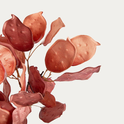 Artificial branch VERDEA with red leaves 90 cm