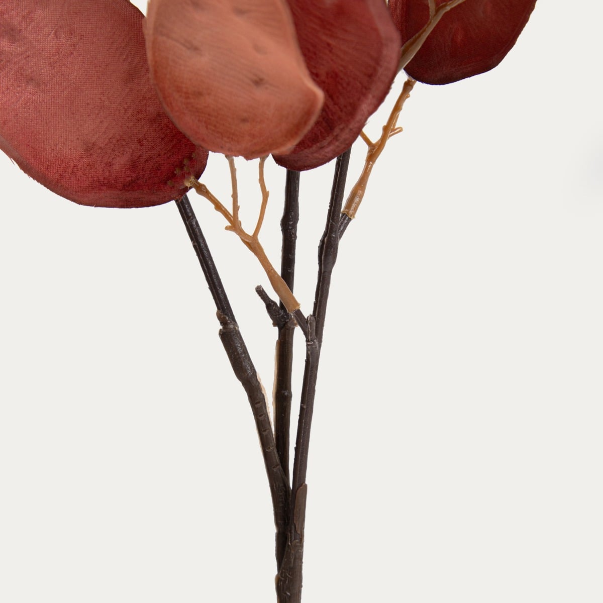 Artificial branch VERDEA with red leaves 90 cm