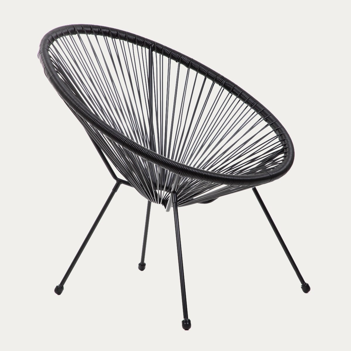 Set of 2 armchairs Set of 2 Acapulco Fiesta Armchairs | Round Rope Technorattan