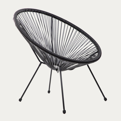 Set of 2 armchairs Set of 2 Acapulco Fiesta Armchairs | Round Rope Technorattan