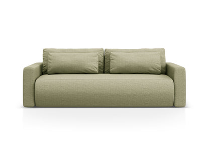 Belfast — Sofa Olive (Heritage Avocat) Black Plastic
