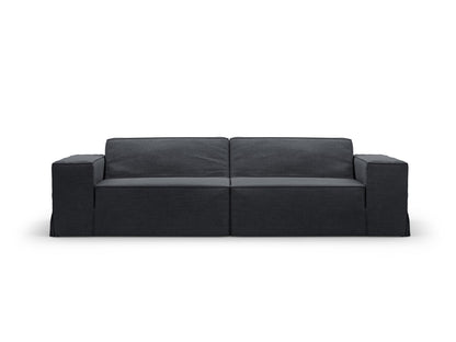 Jodie — Sofa Cover Grey And Blue (LINS 89) Default