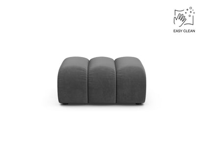 Lupine — Pouf Grey (Venus 2930) Black Plastic