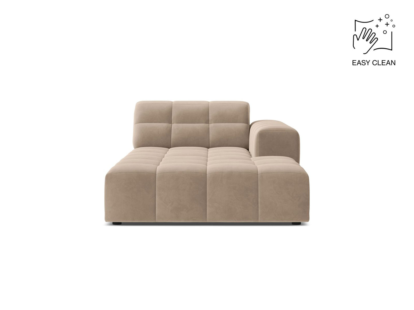Jennifer — Chaise Longue (108x167x78 cm) Beige (Venus 2928) Right