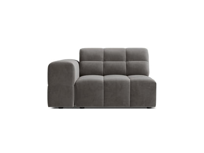 Jennifer — Modular Sofa (106x102x78 cm) Light Grey (Bluvel 13) Left