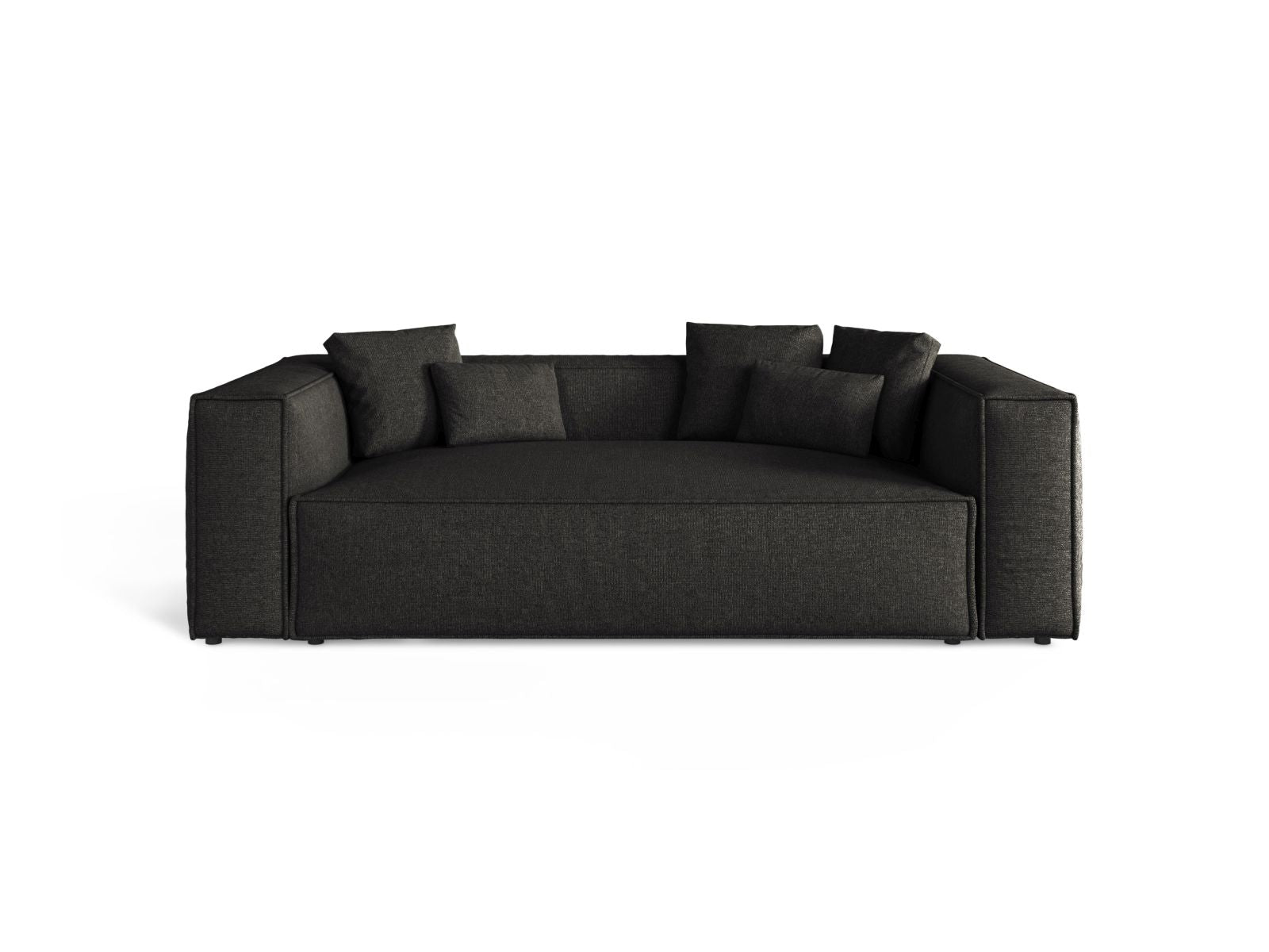 Aveiro — Diivan Anthracite (Eden 21 Black) Must plastik