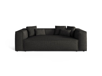Aveiro — Diivan Anthracite (Eden 21 Black) Must plastik