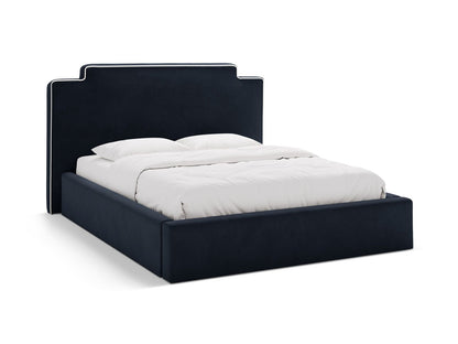 Princess — Bed (180x222x122 cm) Ivory && Royal Blue (Magic Velvet 2256 && Magic Velvet 2204)