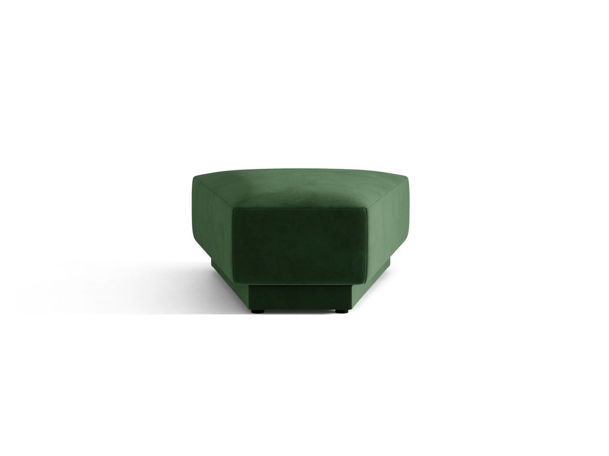 Miley — Pouf Bottle Green (Venus 2940) Black Plastic