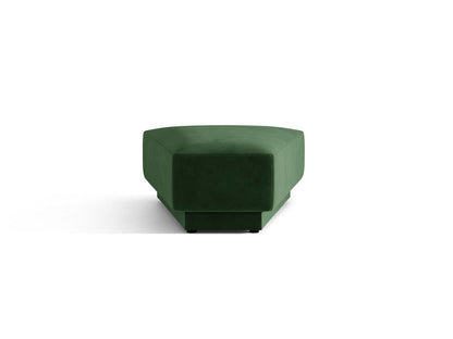 Miley — Pouf Bottle Green (Venus 2940) Black Plastic