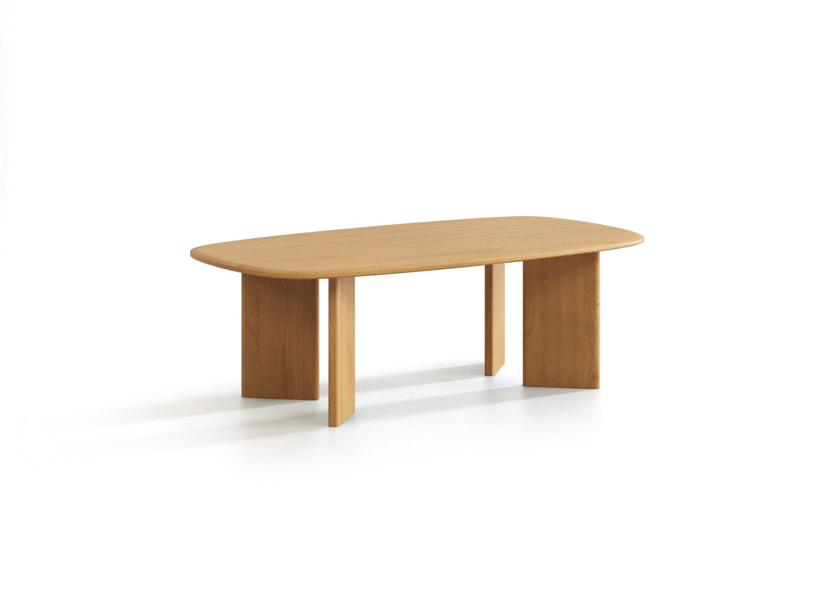 Charlotte — Table (120x60x40 cm) Natural Oak (Wood)