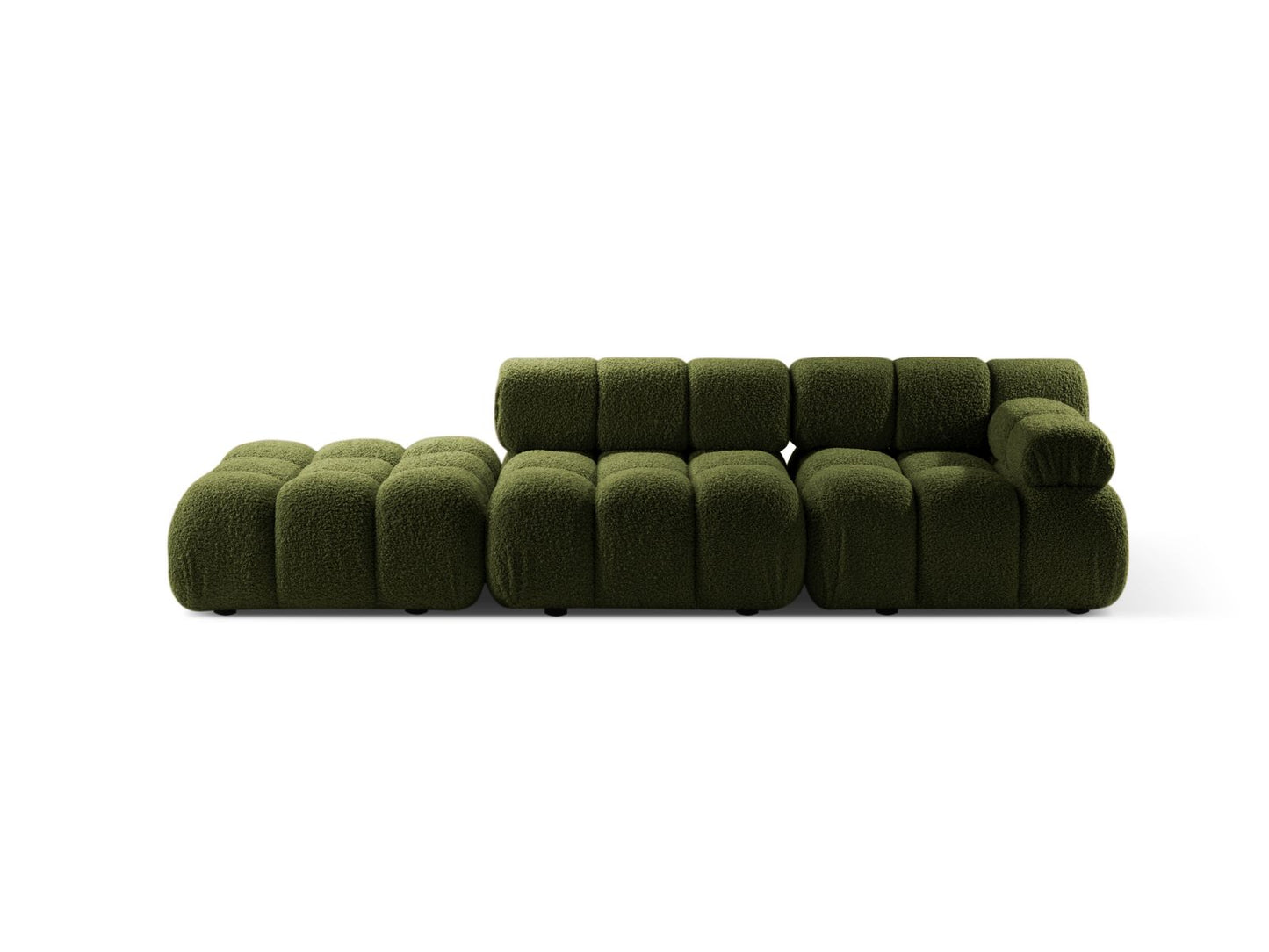 Bellis — Sofa (282x94x70 cm) Green (Rolf 14) Left