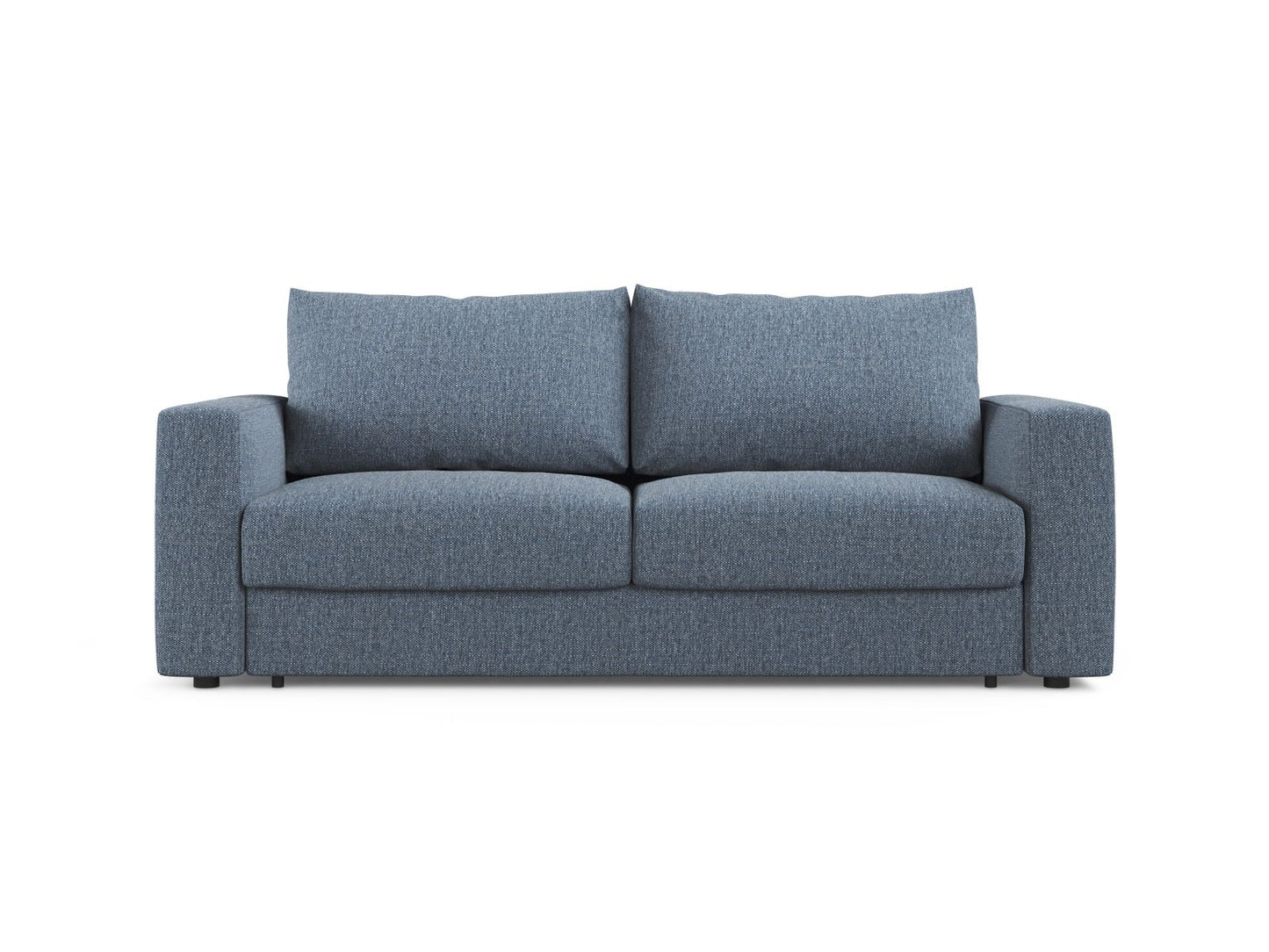 Grena — Sofa Dark Blue (BABEL BLUE) Black Plastic