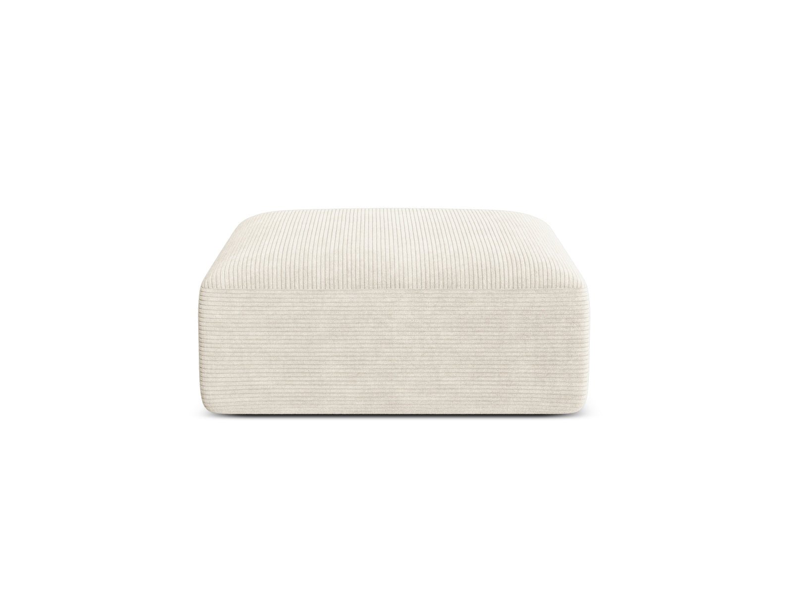 Campi — Pouf Ivory (Lincoln 01D) Must plastik