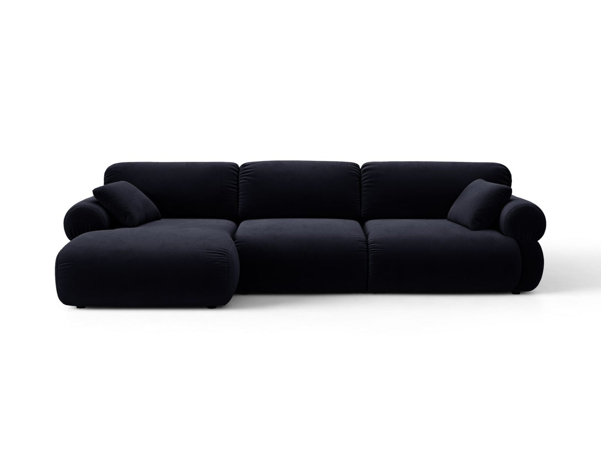 Ophelia — Corner Sofa (297x164x84 cm) Royal Blue (Salvador 5) Left
