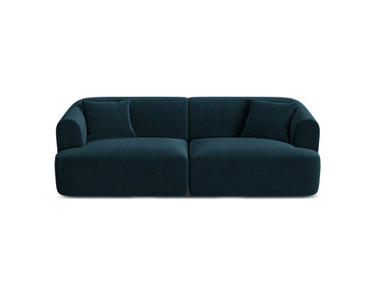 Campi — Sofa Deep Petrol (Vogue 13) Black Plastic