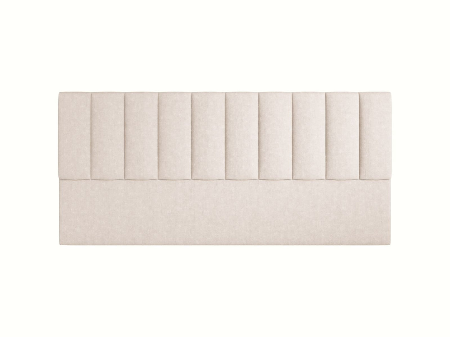 Marl — Headboard Beige (Liberty 2) Black Plastic