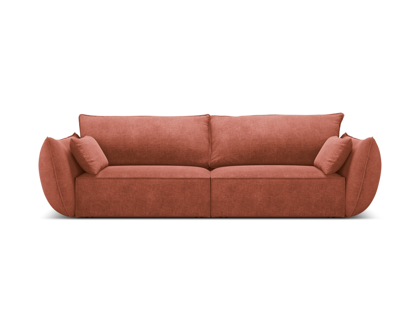 Kaelle — Sofa Terracotta (Over The Horizon 57) Black Plastic