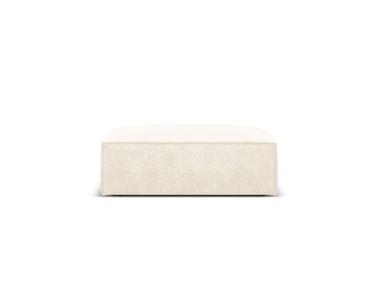 Kaelle — Pouf Light Beige (Over The Horizon 03) Black Plastic